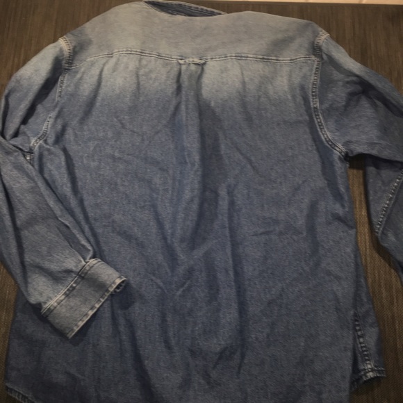 Super Soft Denim MIZZOU Button Down Shirt - Picture 6 of 8